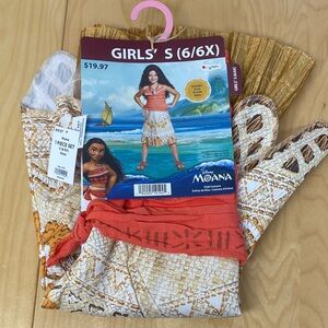 Disguise Disney Moana Costume Dress-up Size 6/6X